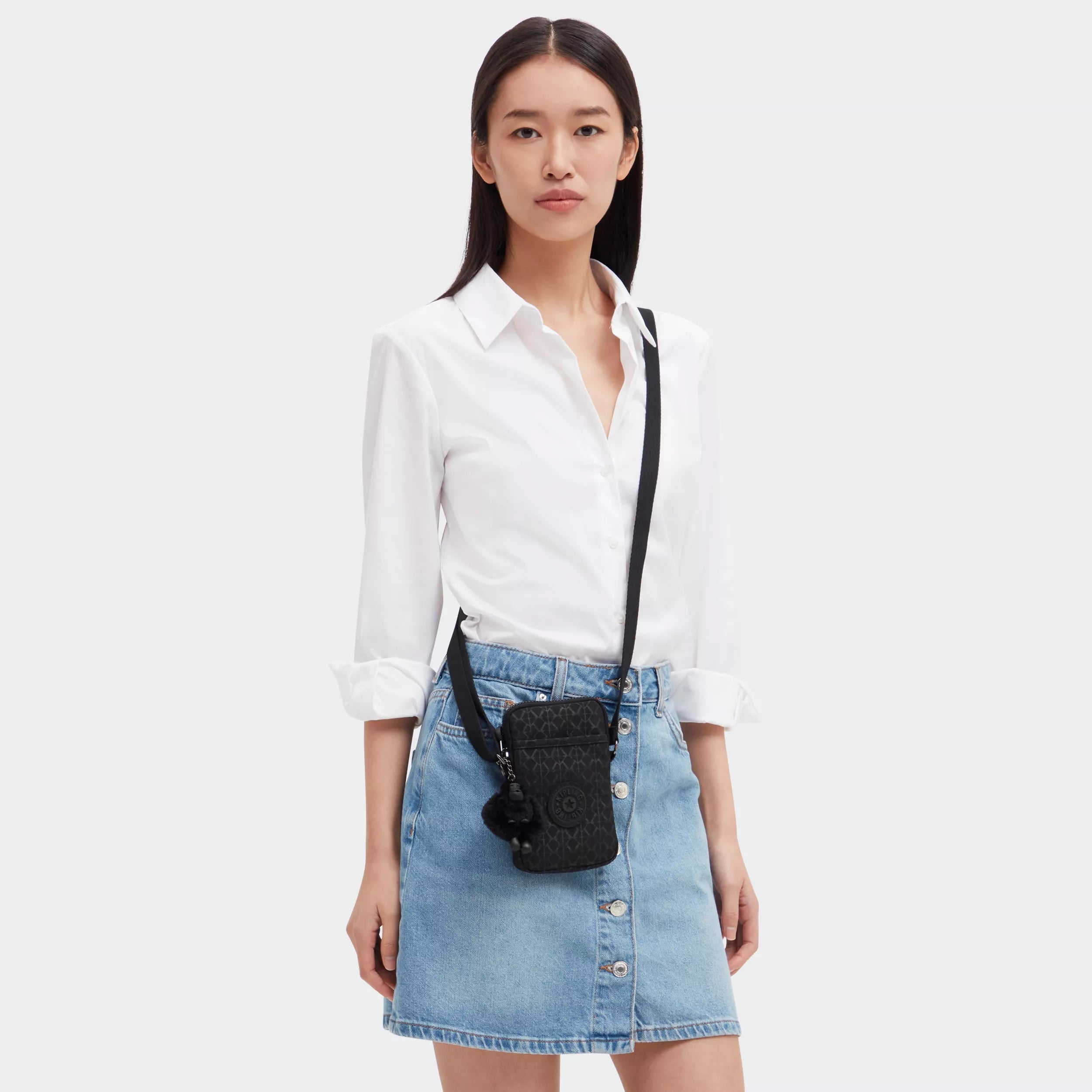 Tally Printed Crossbody Phone Bag - Image 2