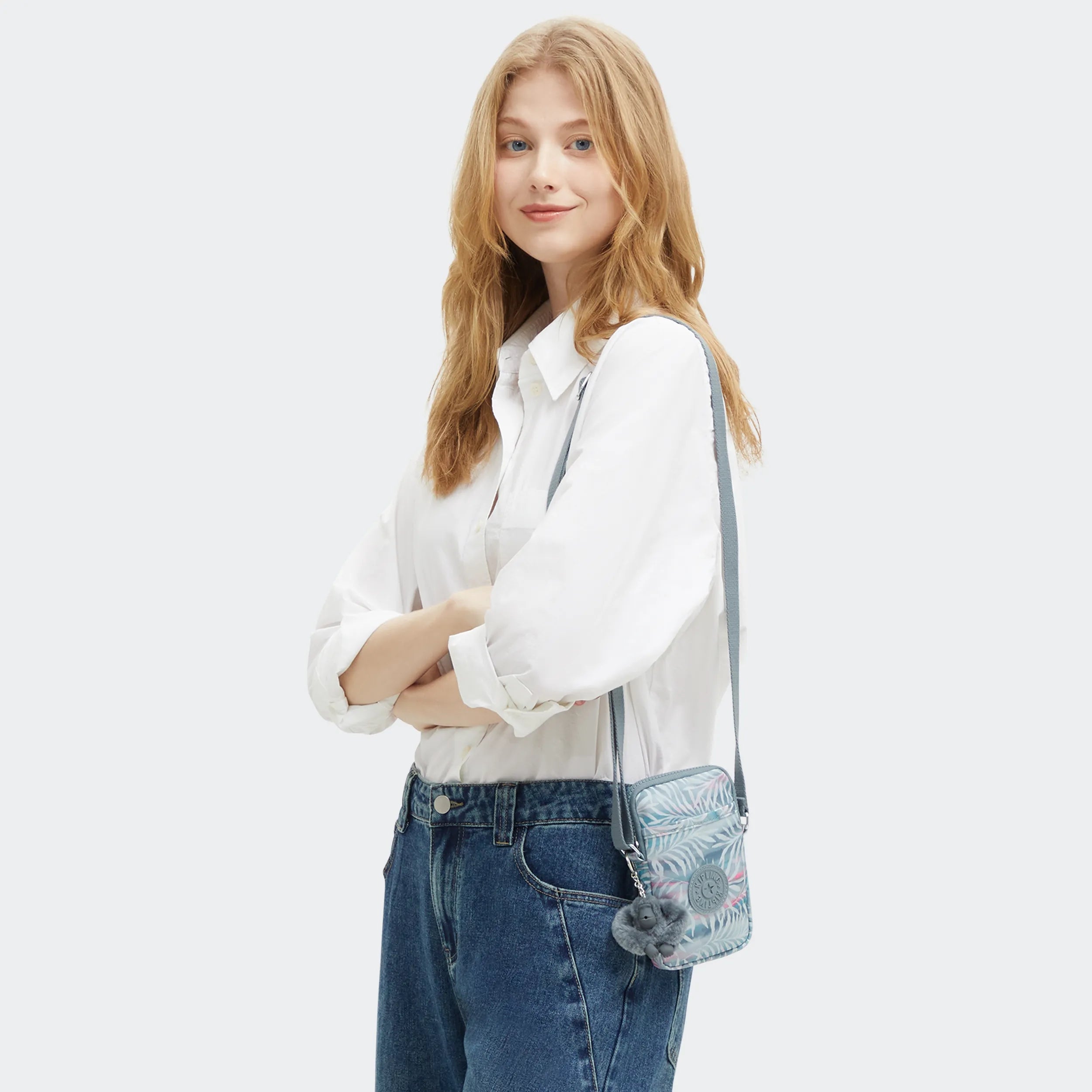 Tally Printed Crossbody Phone Bag - Image 5