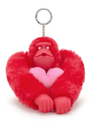 Sven Extra Large Valentine Monkey Keychain