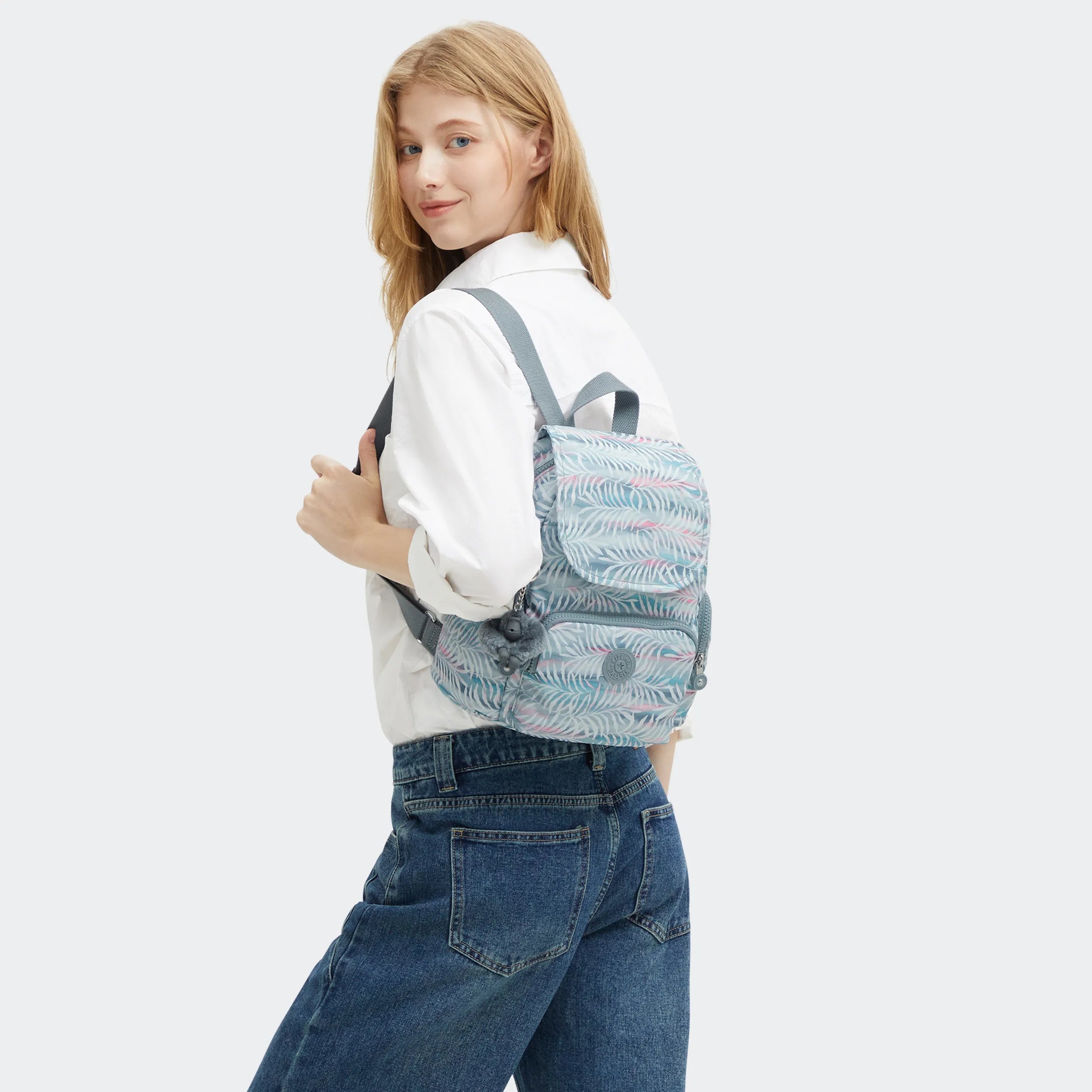 City Zip Mini Printed Backpack - Image 2