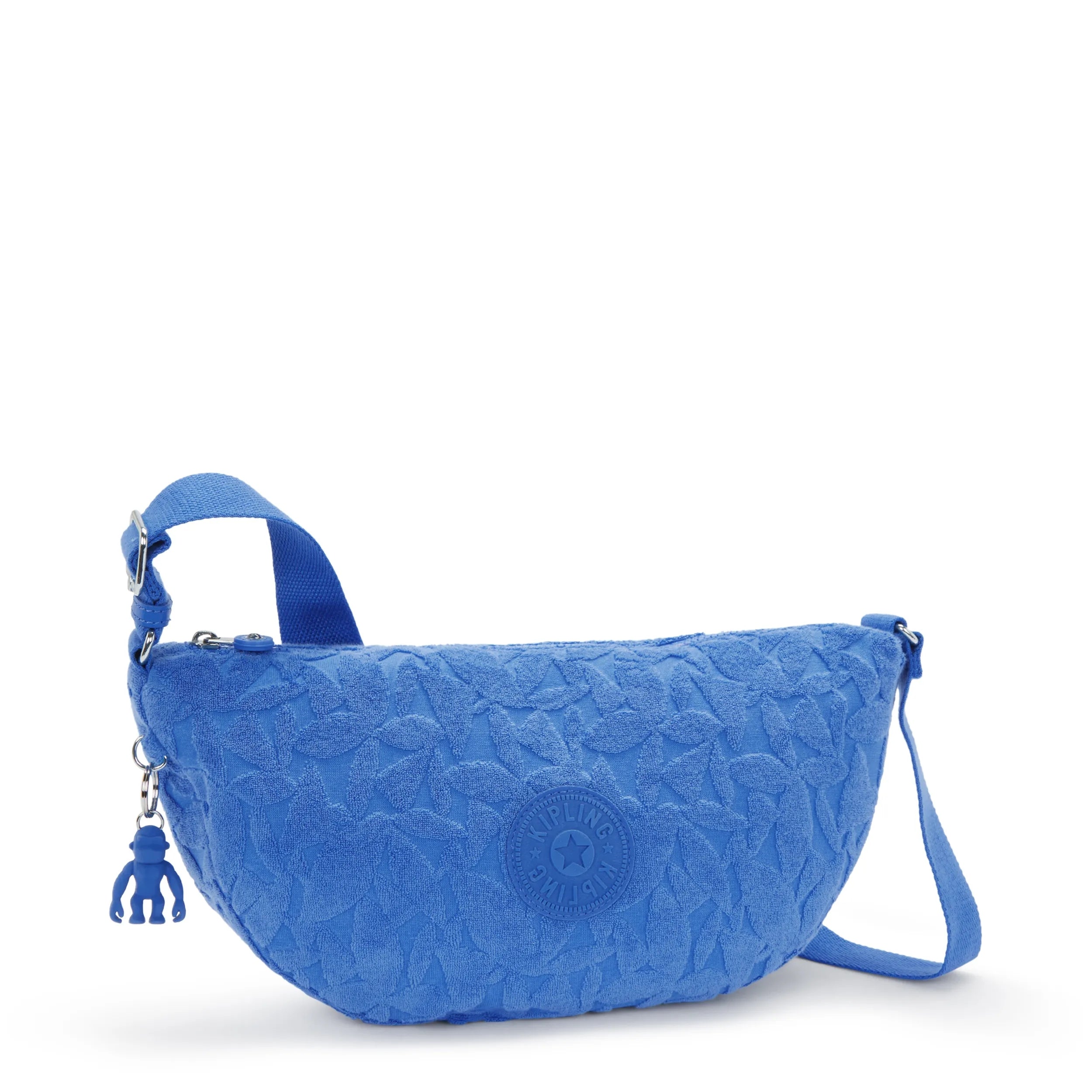 Julisa Terry Cloth Crescent Crossbody Bag - Image 5