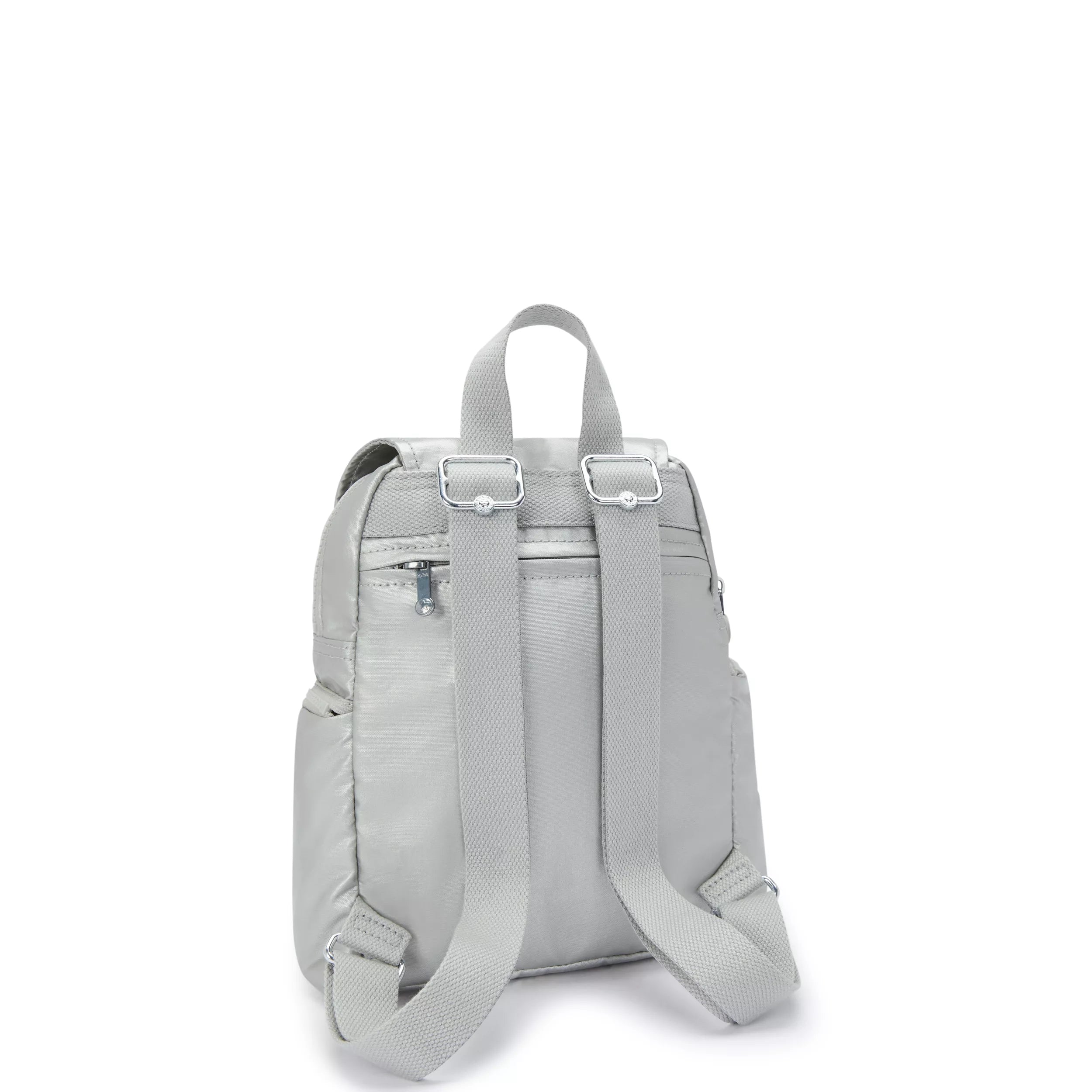 City Zip Mini Metallic Backpack - Image 3