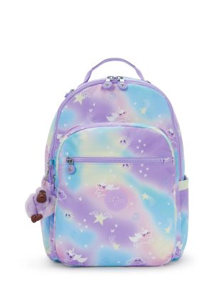 Seoul Large Printed 15 Laptop Backpack