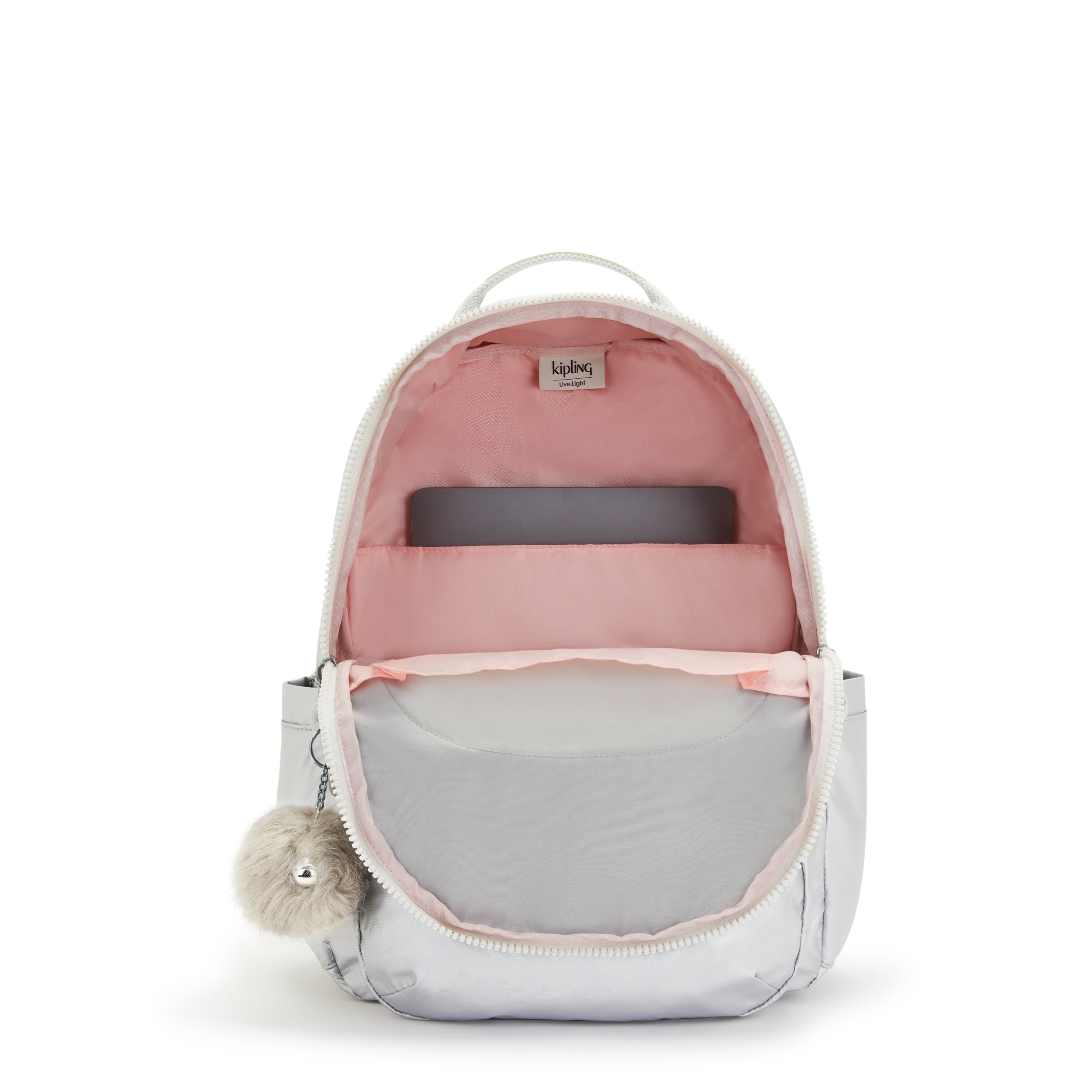 Seoul Large Metallic 15 Laptop Backpack - Image 3