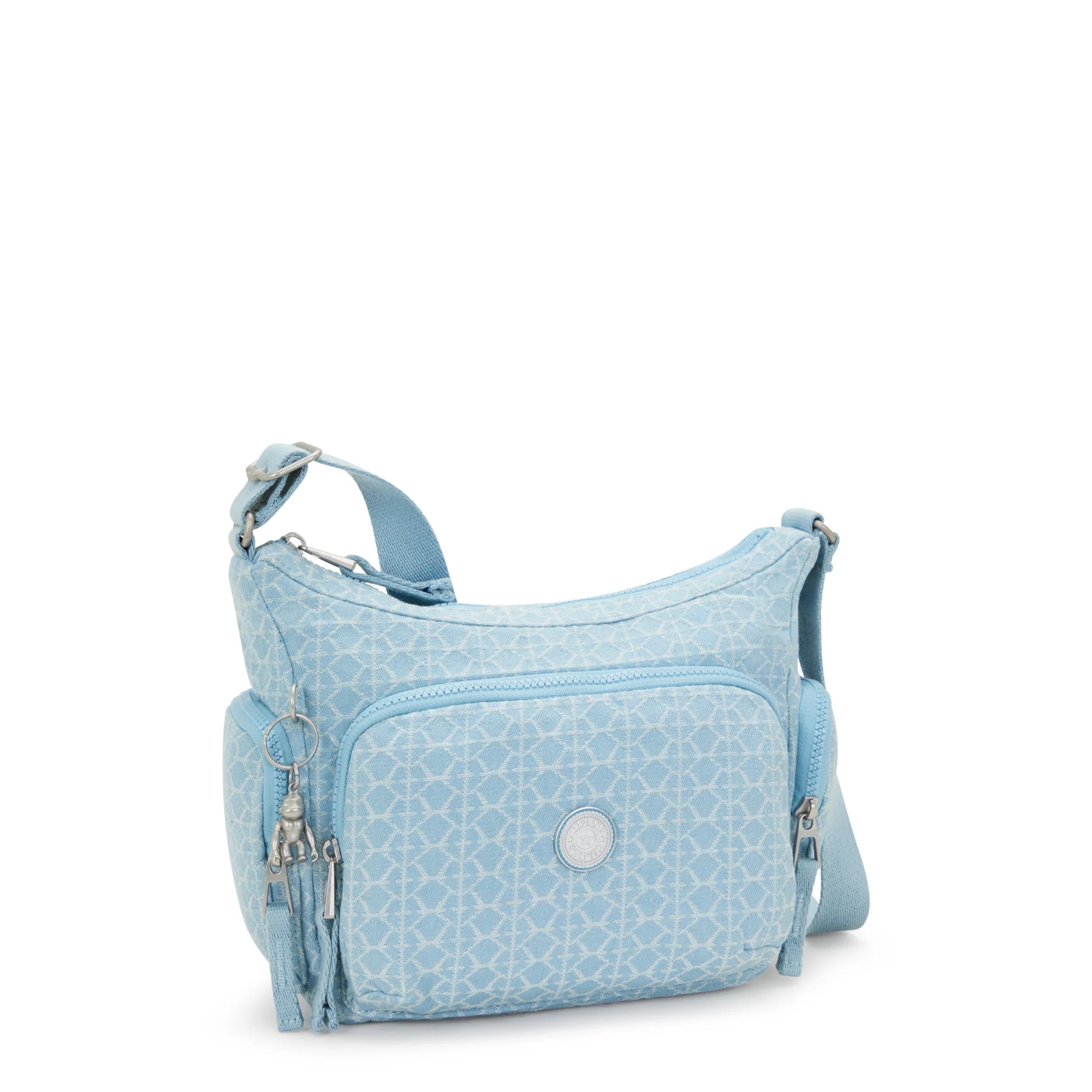 Gabb Small Printed Denim Crossbody Bag - Image 5