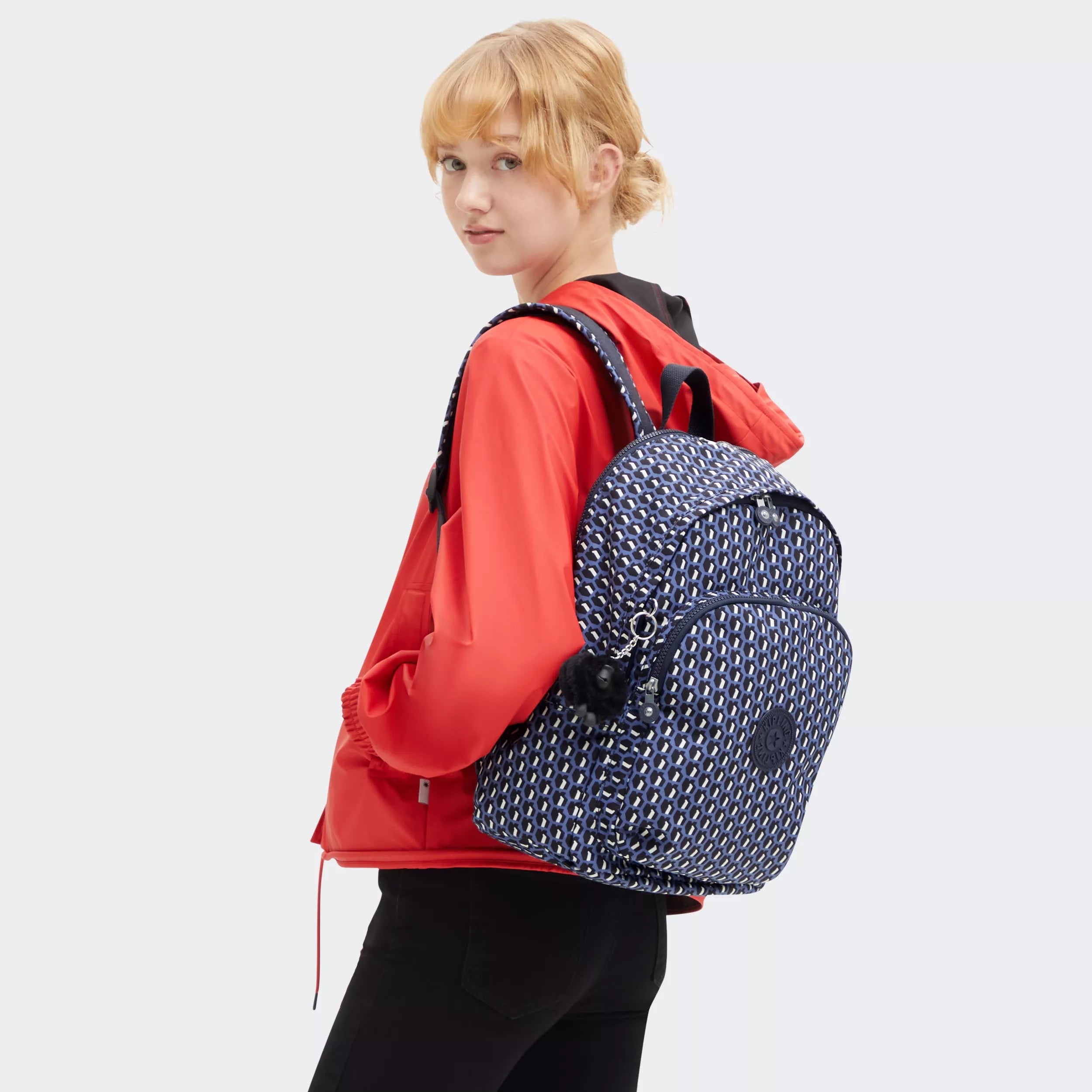 Delia Medium Printed Backpack - Image 2