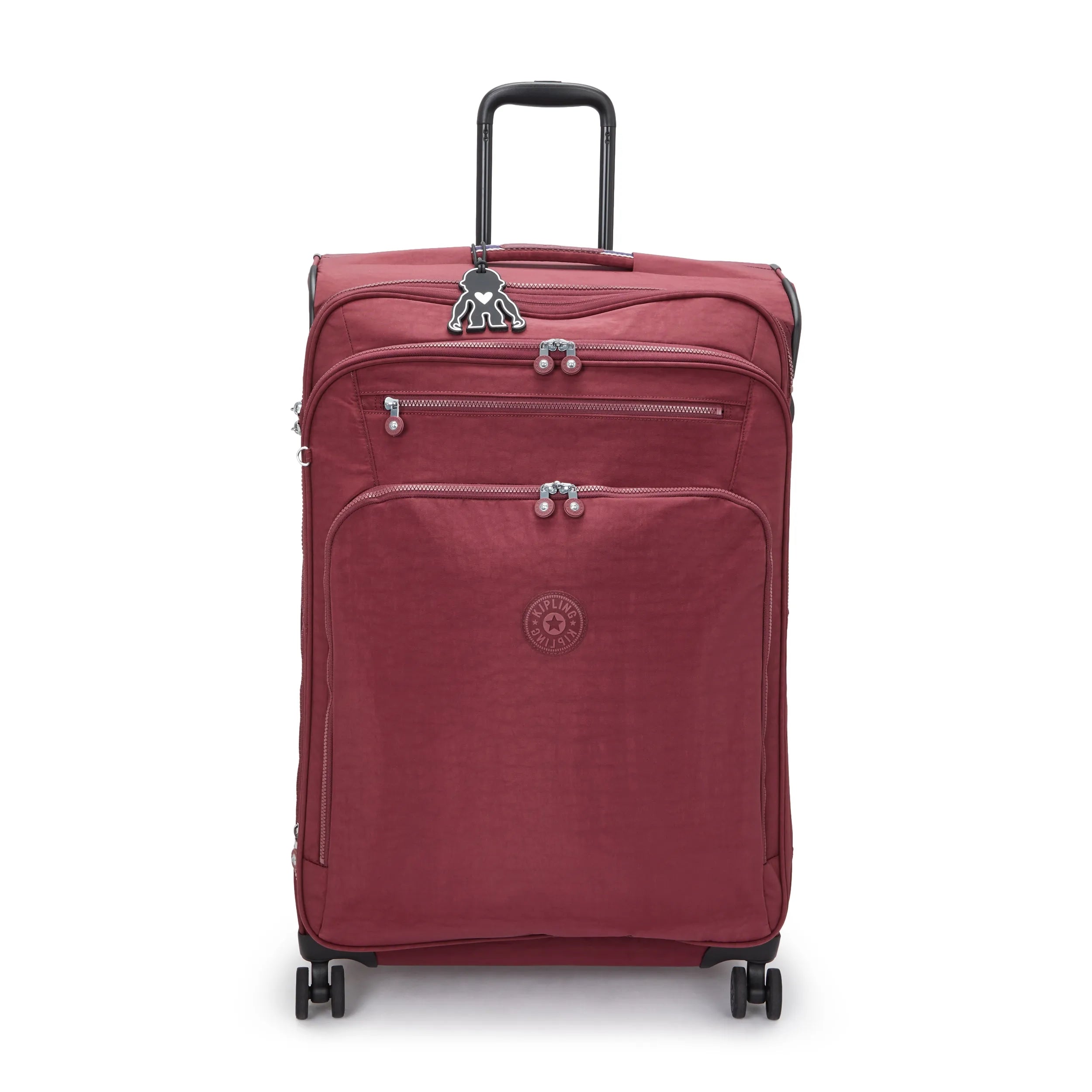 Youri Spin Large Printed 4 Wheeled Rolling Luggage