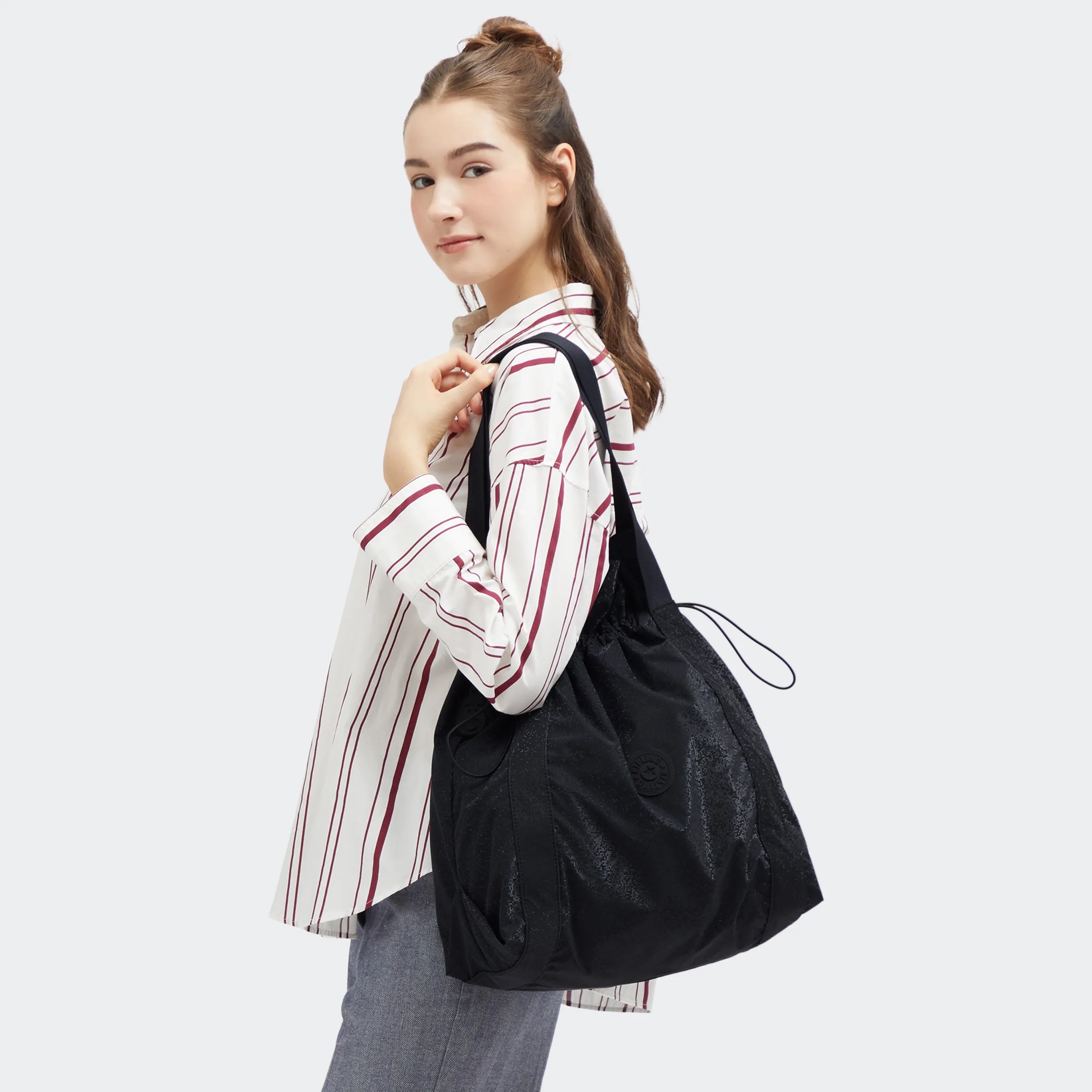 Elmar Smooth Satin Tote Bag - Image 2