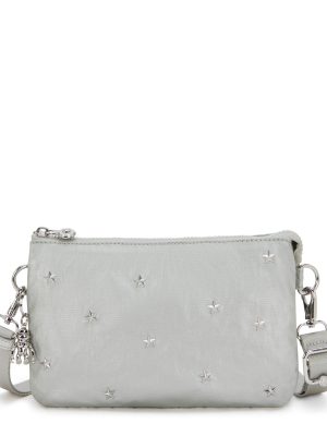 Riri Studded Metallic Crossbody Bag